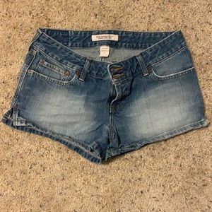 Abercrombie jean shorts